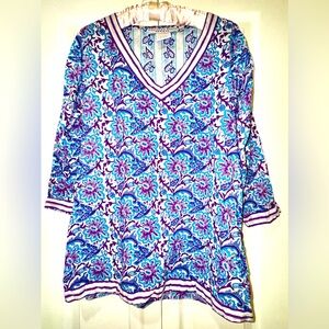 Gretchen Scott cover up tunic. Size medium. VGUC